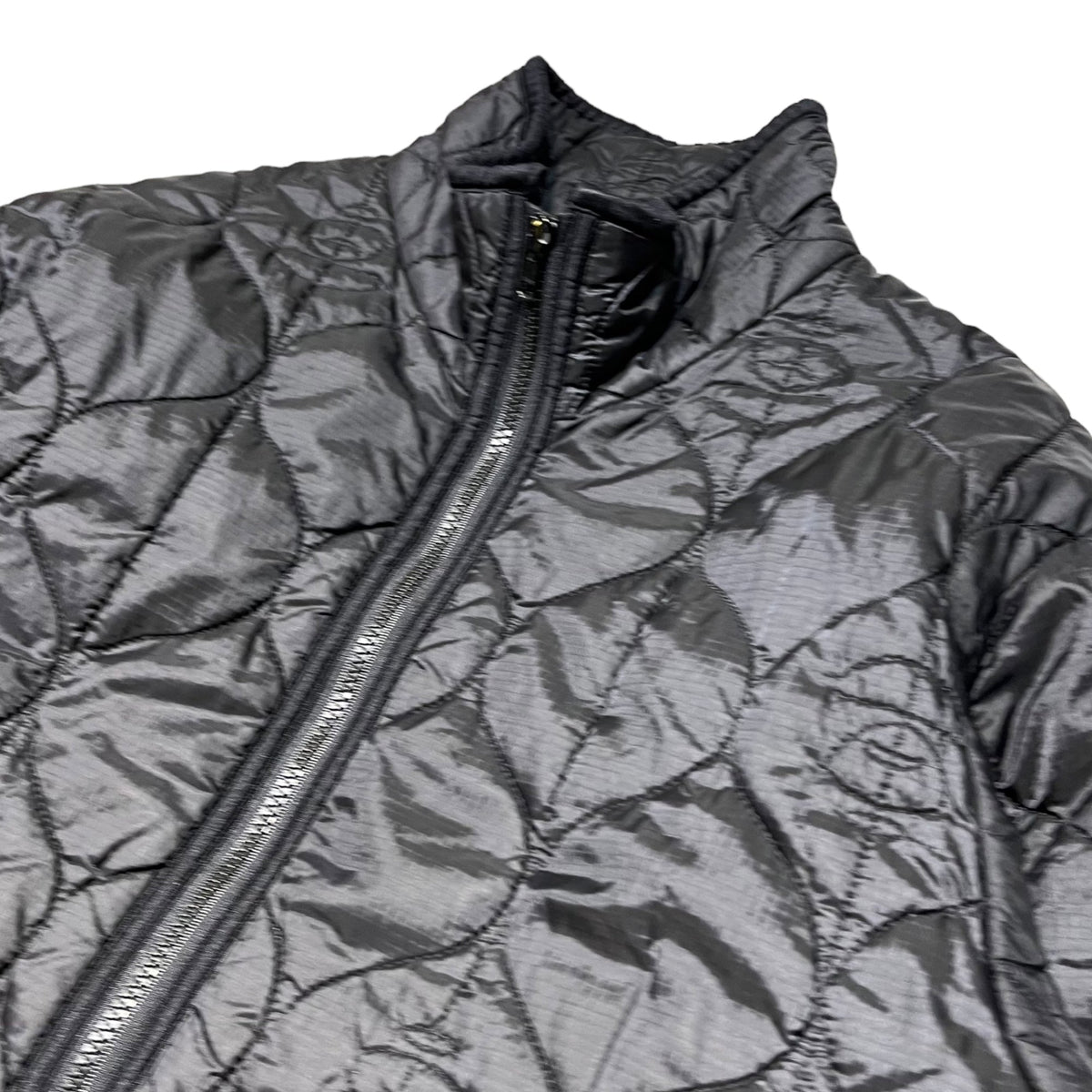 Bape A BATHING APE 00s Monkey Quilted Jacket Black Size L
