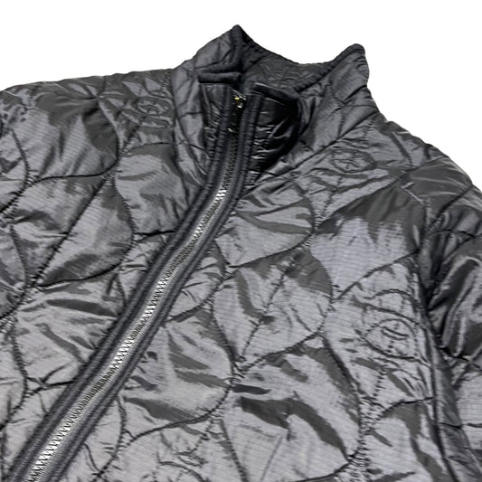 Bape A BATHING APE 00s Monkey Quilted Jacket Black Size L