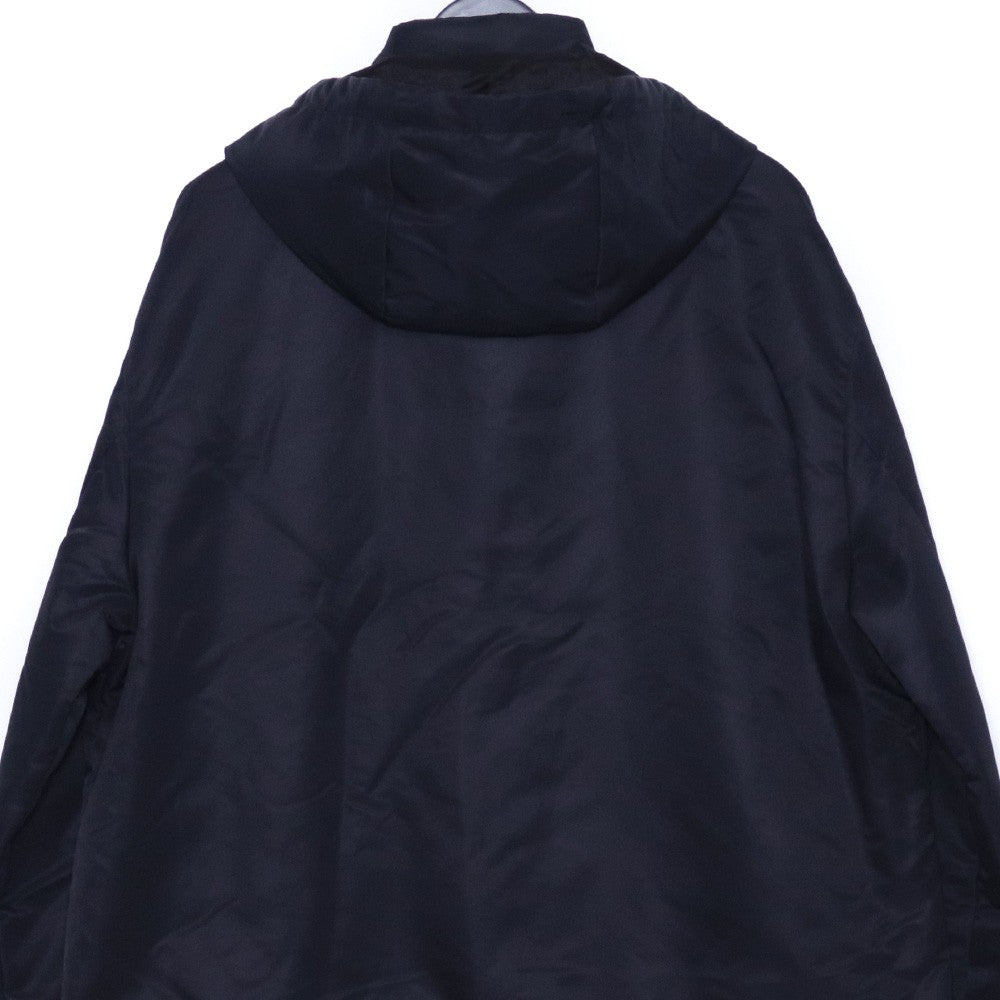 LOEWE HOODED PADDED JACKET Black Size 48