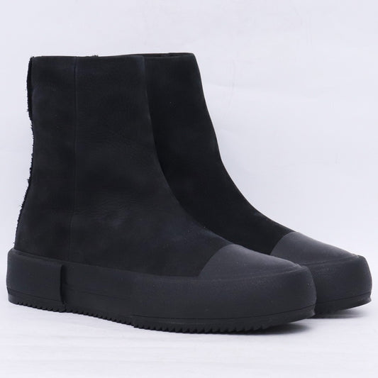 DEVOA 25AW Cow Nubuck Leather Sneakers Black Size EU 42