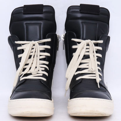 Rick Owens 22AW Geobasket Sneakers Black Milk Size EU 42