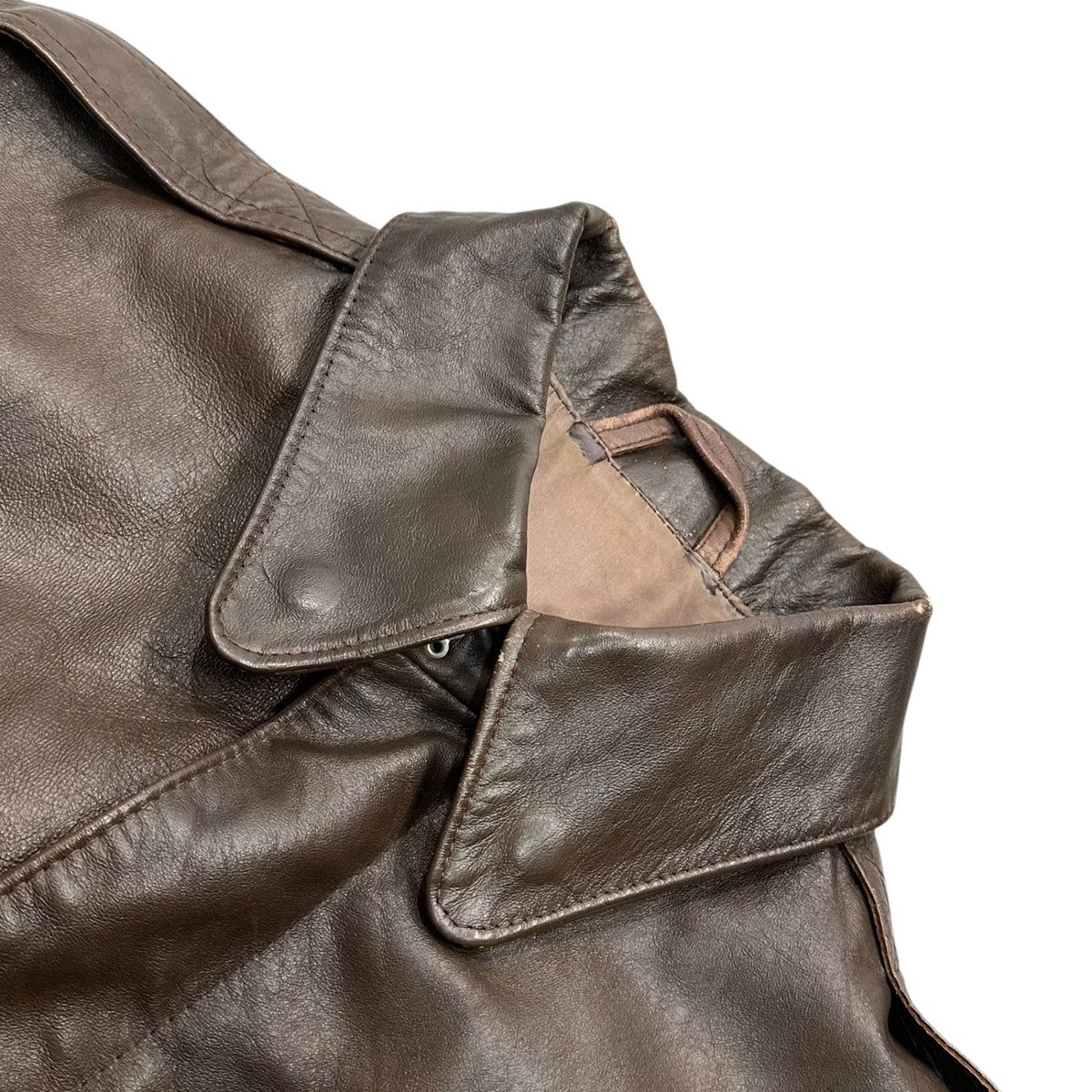 Willis&Geiger 90s USA Made Type A-2 Jacket Brown Size 42