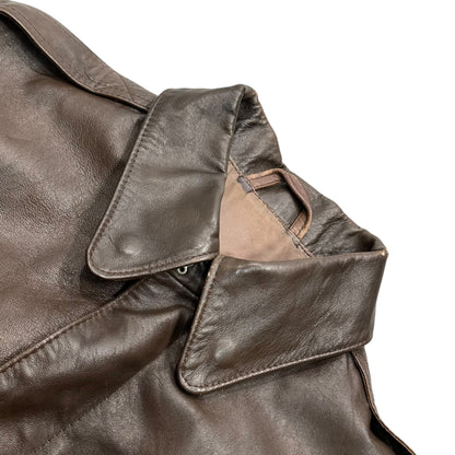 Willis&Geiger 90s USA Made Type A-2 Jacket Brown Size 42