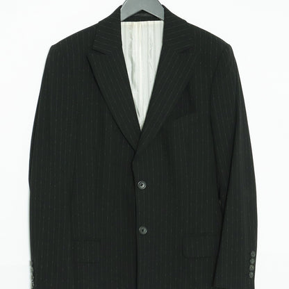 DOLCE Striped Suit Dark Gray Size 44