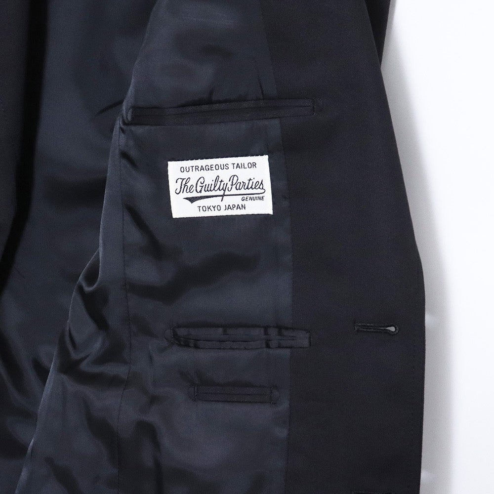 WACKO MARIA Tailored Jacket & Vest Set Black Size M