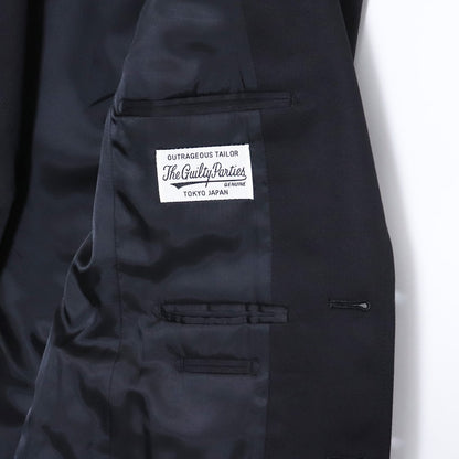 WACKO MARIA Tailored Jacket & Vest Set Black Size M
