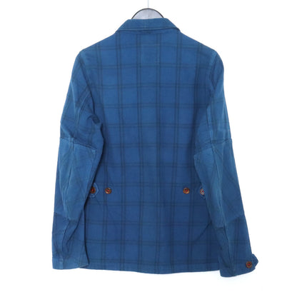 VISVIM Kilgore Military Check Jacket Blue Size 1
