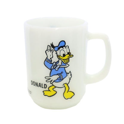USA Fire-King 60s 70s Donald Duck Mug White