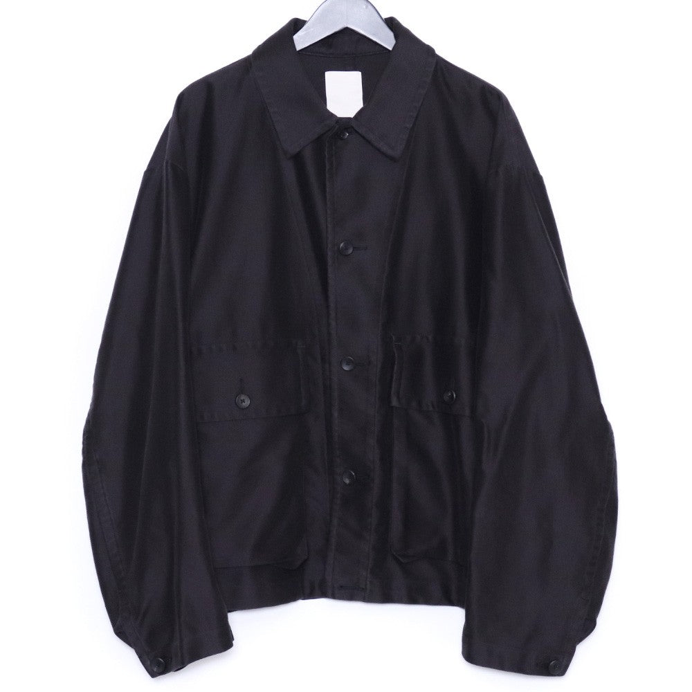 SUS-SOUS Oversized Blouson Jacket Black Size 9