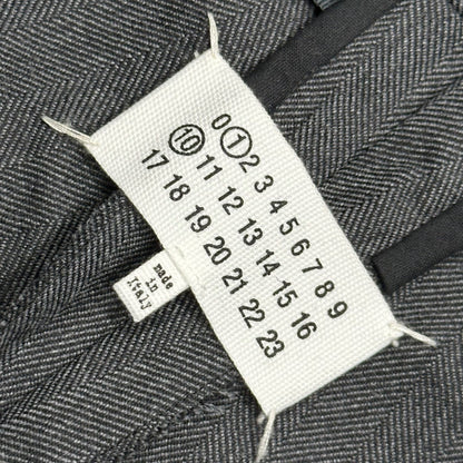 MAISON MARGIELA 22AW Herringbone Wool Suit Jacket Size 46