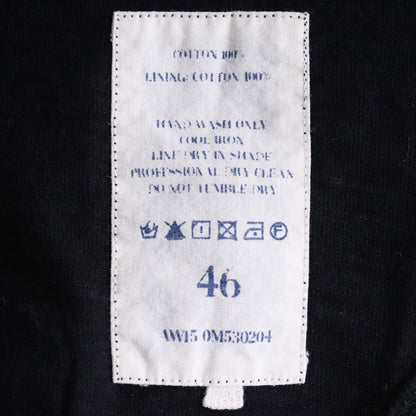 ZIGGY CHEN 15AW Wappen Long Sleeve Shirt Black Size 46
