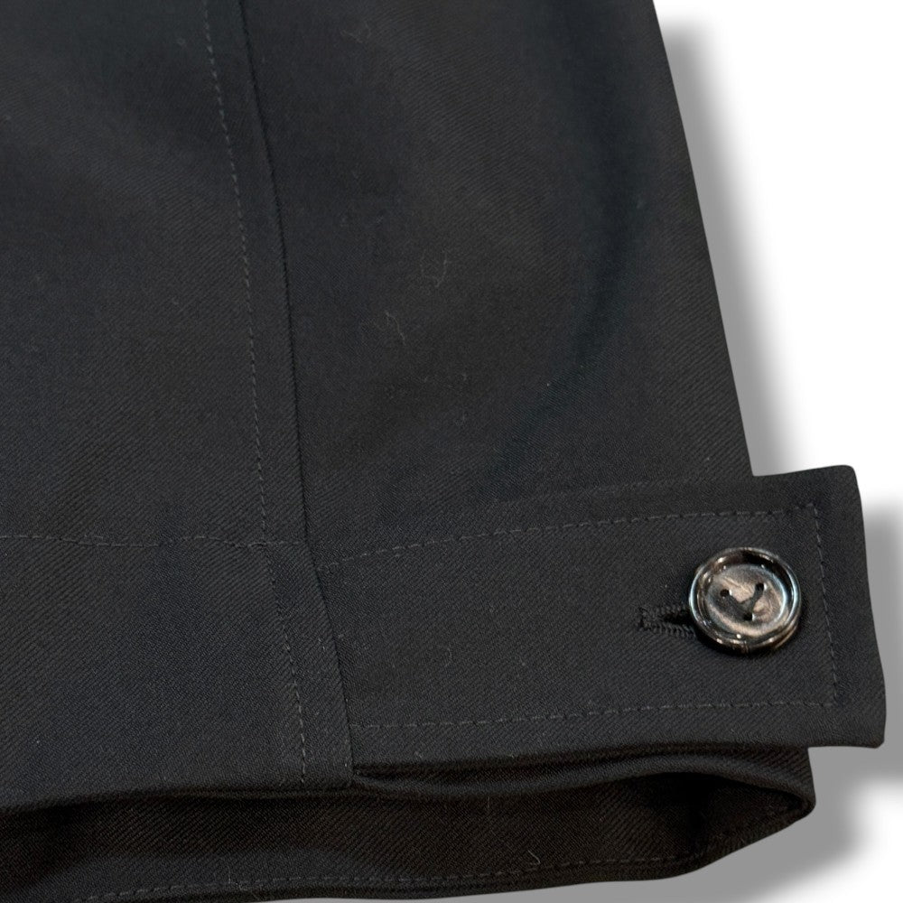 BOTTEGA VENETA Wide Leg Trousers Black Size 42