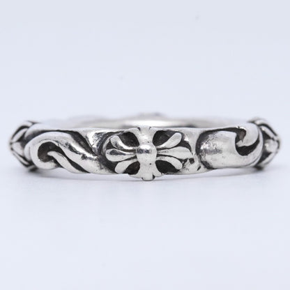 CHROME HEARTS SBT BAND SBT Band Ring Silver Size ONE SIZE