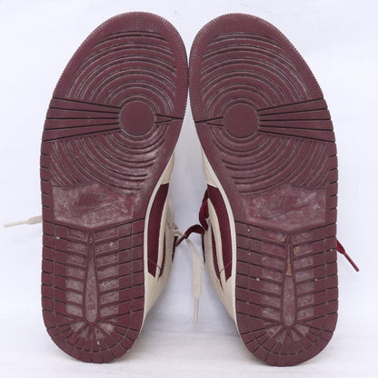 NIKE Air Jordan 1 Mid Split Cherrywood Sneakers Size 26.5cm