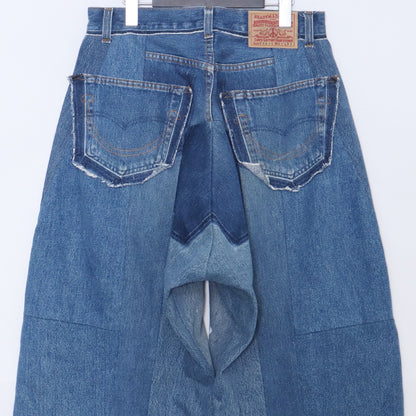 READYMADE 23AW Reconstructed Wide Denim Pants Free Size