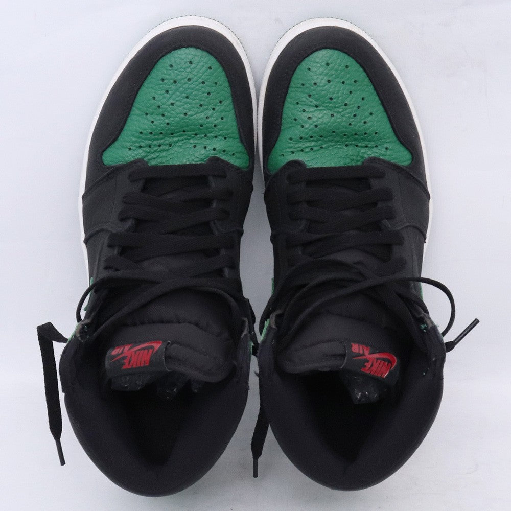 NIKE Air Jordan 1 Retro High OG Green Sneakers Size 27.5cm