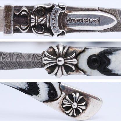 CHROME HEARTS Blade Hummer I Silver Sunglasses Size ONE SIZE