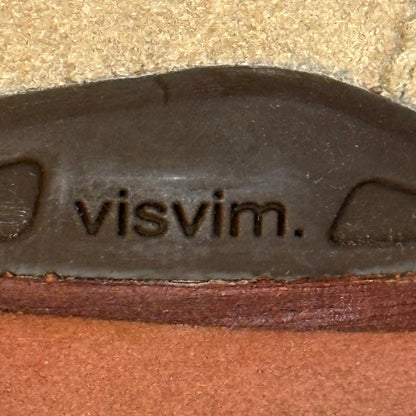 VISVIM 11AW Patrician Wingtip Suede Oxfords Beige Size 9