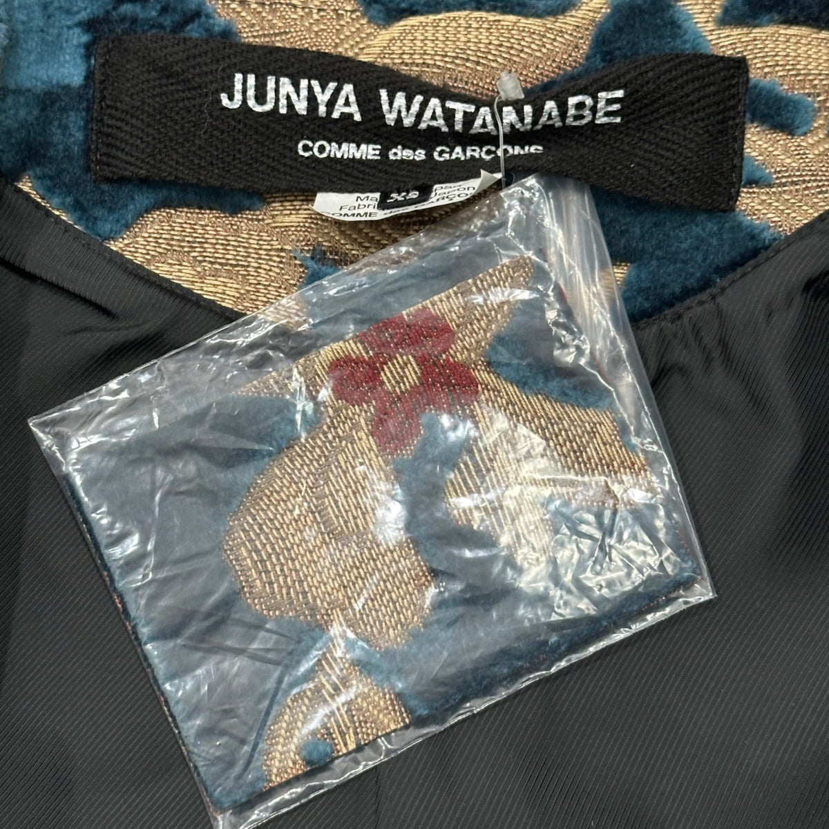 JUNYA WATANABE CDG 17AW Floral Jacquard Jacket Size XS