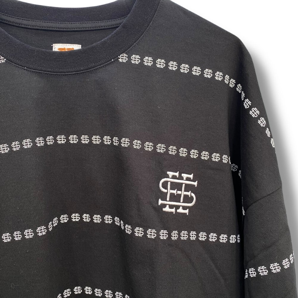 SEE SEE SUPER BIG S LOGO BO DS T-Shirt Black Size XL