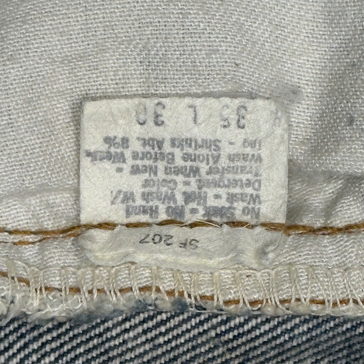 Levi's 80s Vintage 501 Late 66 Selvedge Jeans Pants Size W35