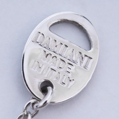 DAMIANI Minou White Gold 0.3ct Diamond Necklace Size F