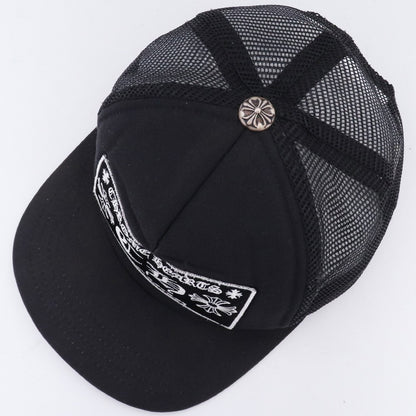 CHROME HEARTS TRUCKER CAP Black Size F