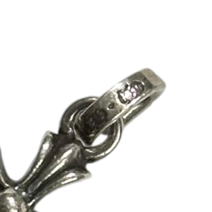 CHROME HEARTS CH Cross Baby Fat 18" Roll Necklace Silver