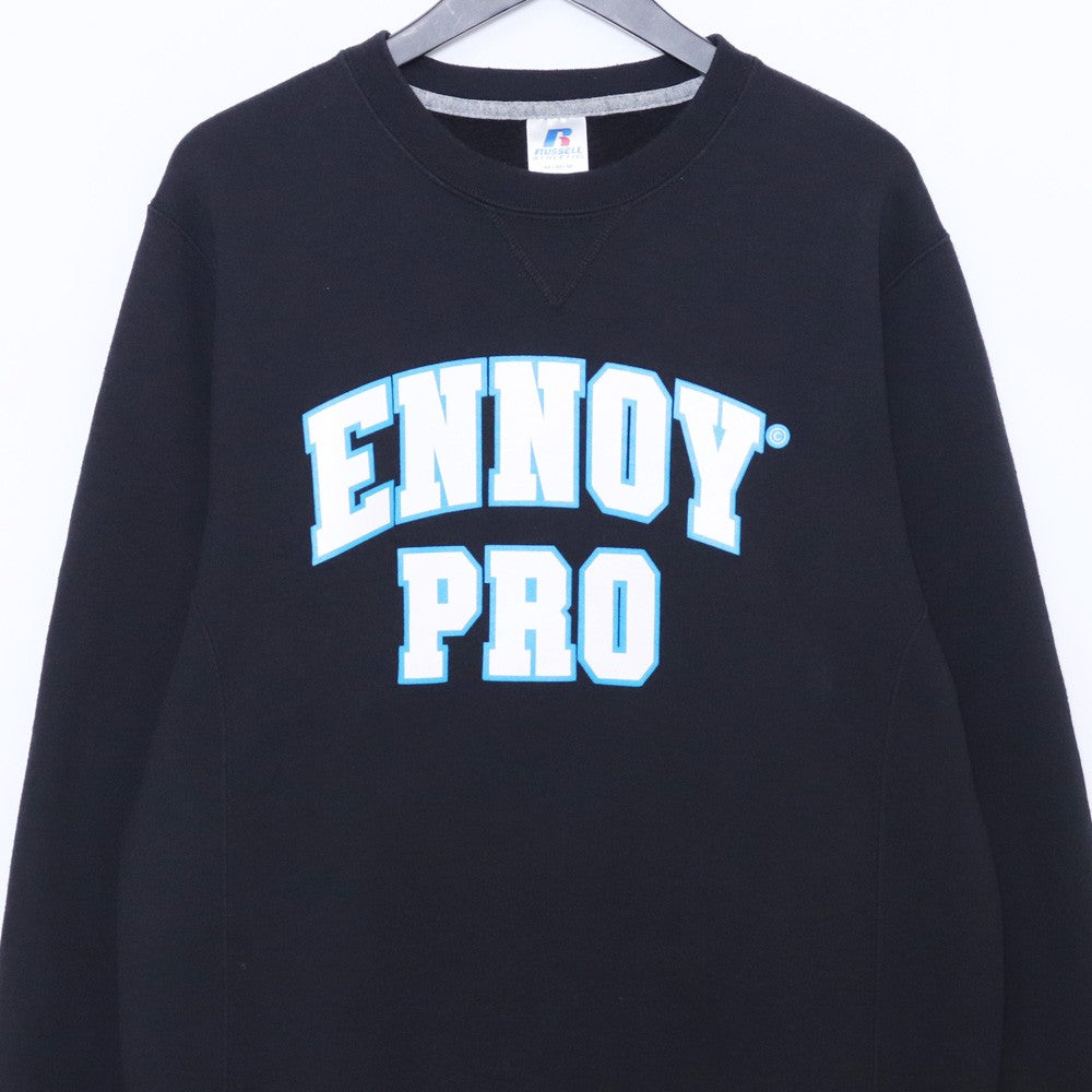 ENNOY x Russell Athletic College Sweatshirt Black Size M