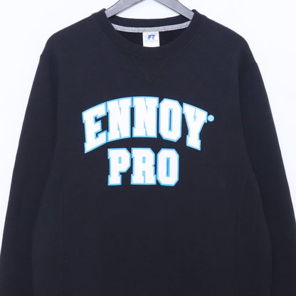 ENNOY x Russell Athletic College Sweatshirt Black Size M