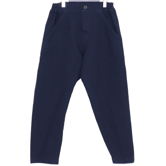 COMME des GARCONS HOMME DEUX Shrunken Poly Pants Navy Size S