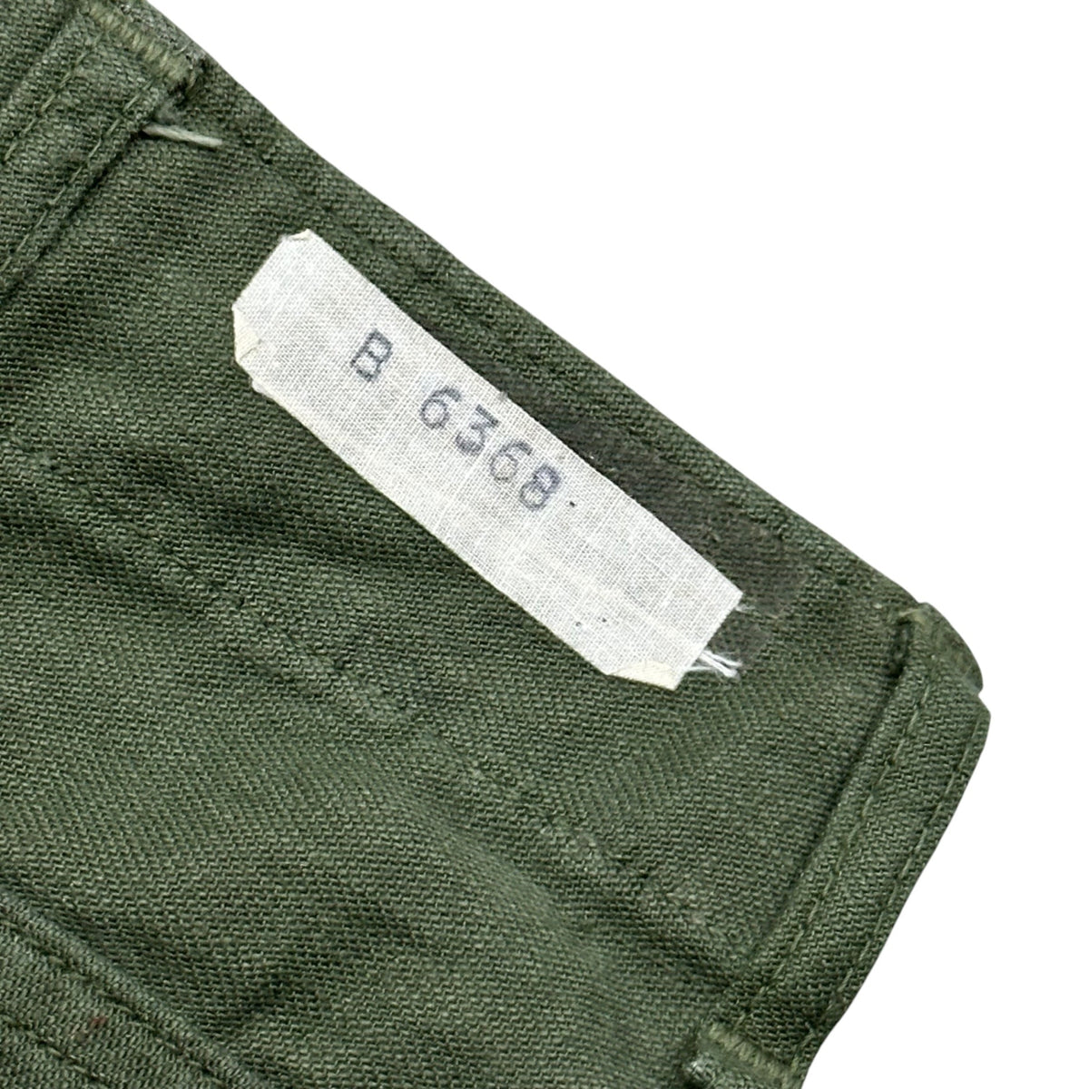US ARMY 70s Vintage OG-107 Cotton Sateen Pants Olive Size 32×29
