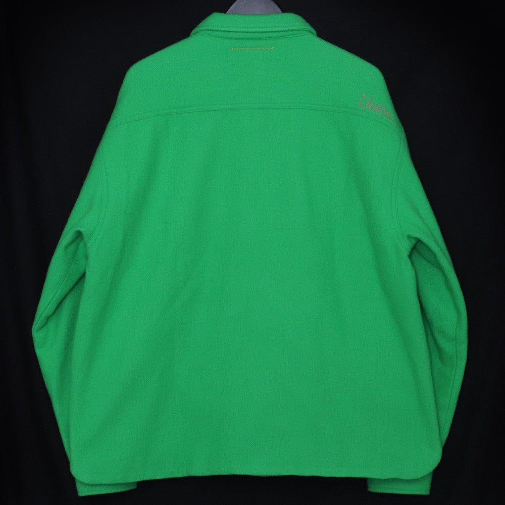 UNION Giovanni Wool Shirt Jacket Green Size 2