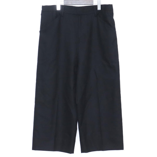 SUNSEA N.M Thickened Wide Pants Black Size 2