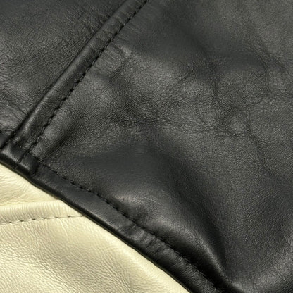 COMME des GARCONS JWM x Vanson Jacket Black/White Size XS