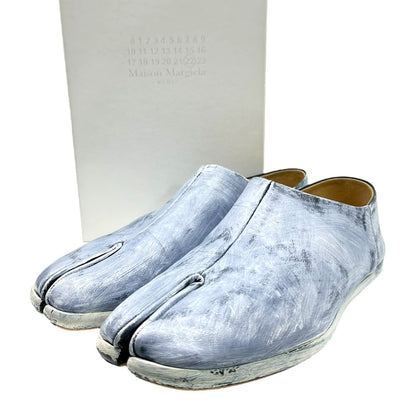 MAISON MARGIELA 21AW Paint Tabi Slip-Ons White Size EU 42
