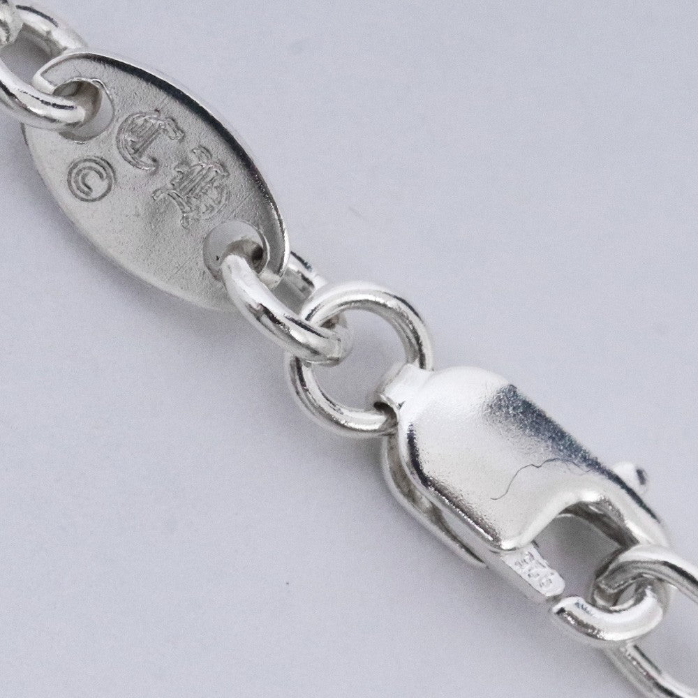 CHROME HEARTS Roll Chain Necklace Silver