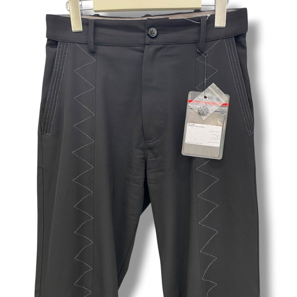 KIKO KOSTADINOV 24AW Stitched Trousers Black Size 44