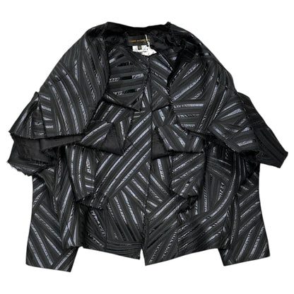 COMME des GARCONS 26SS Deconstructed Jacket Black Size XS