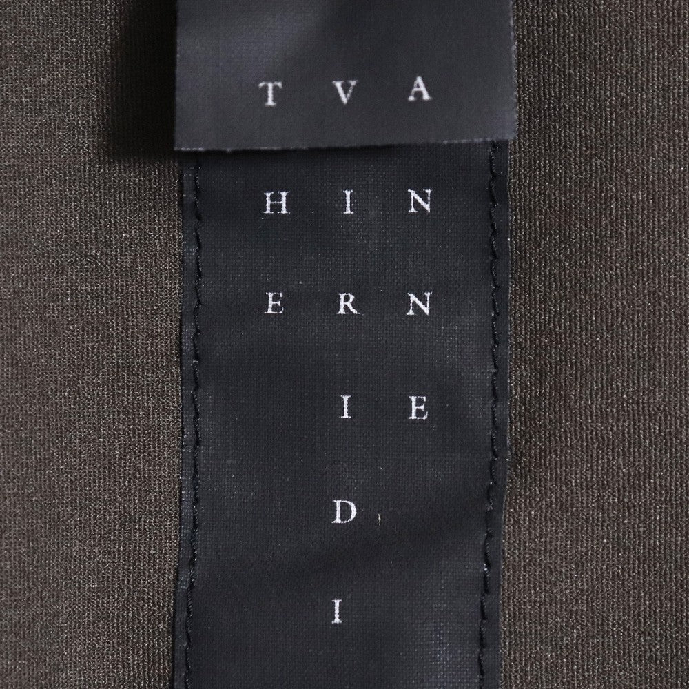 THE VIRIDI-ANNE 24SS Nylon Smooth Zip Cardigan Gray Size 3