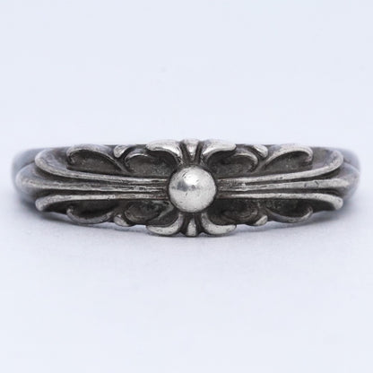 CHROME HEARTS Baby Classic Floral Ring Silver Size ONE SIZE