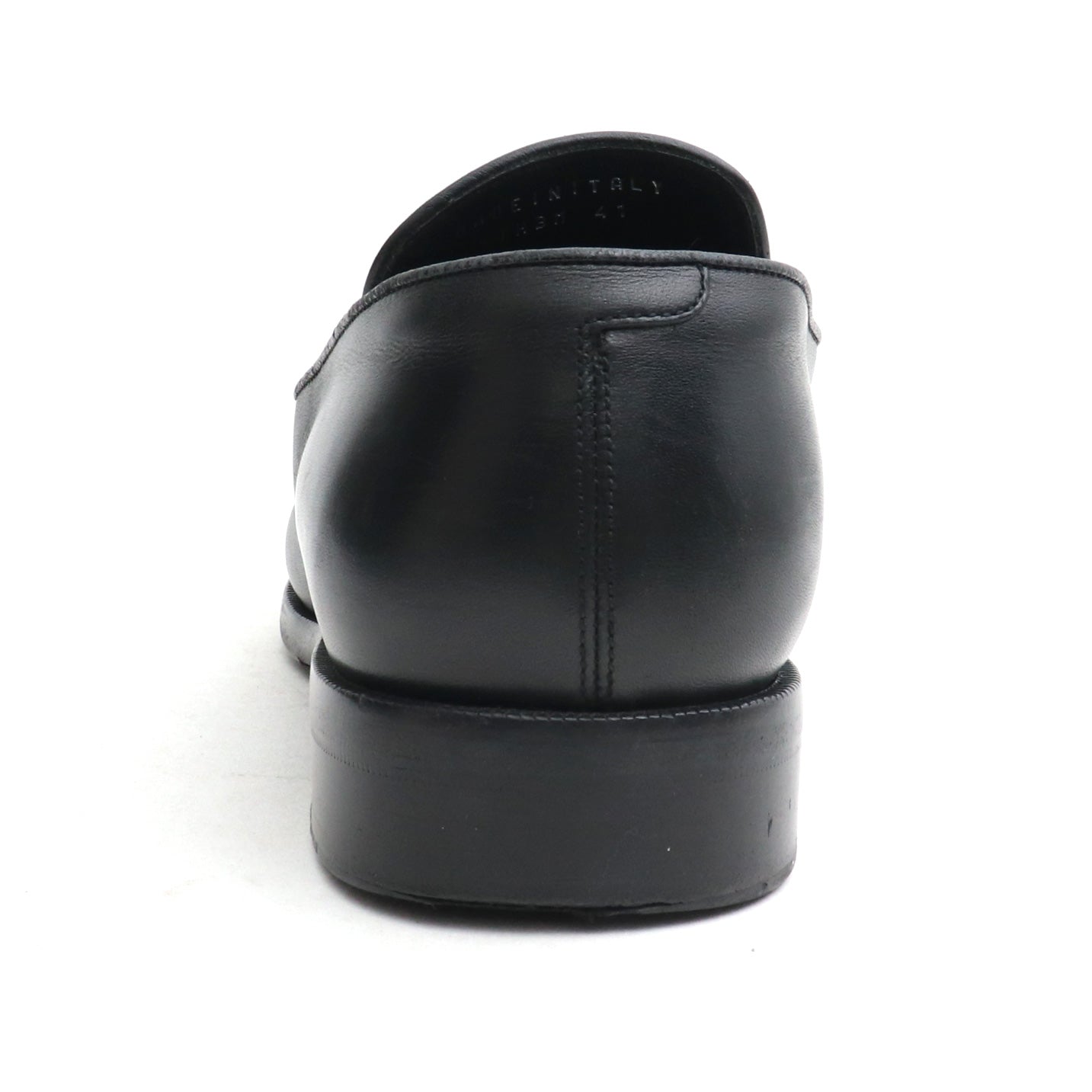 DIOR Leather Loafers Black Size EU 41
