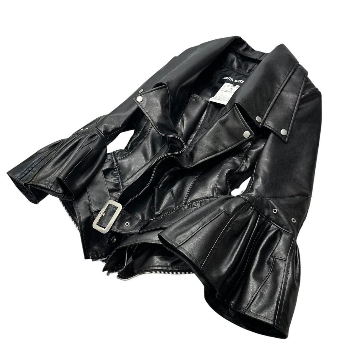JUNYA WATANABE F/W 2022 Faux Leather Biker Jacket Size S