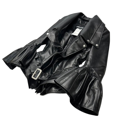 JUNYA WATANABE F/W 2022 Faux Leather Biker Jacket Size S