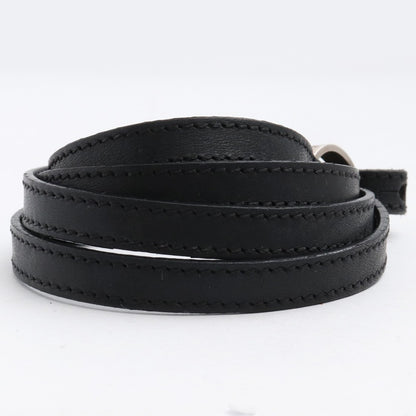 Maison Margiela Leather Bracelet Black Size S