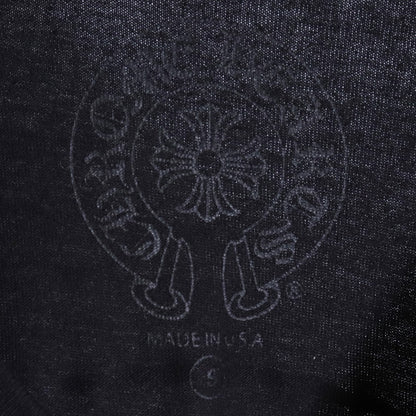 CHROME HEARTS Horseshoe Logo Pocket T-Shirt Black Size S