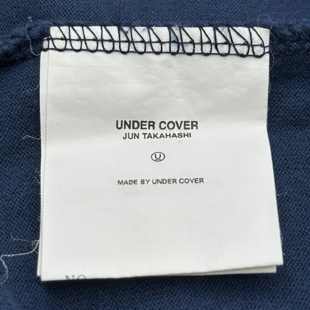 UNDERCOVER 00AW Imperial Print T-Shirt Navy Size M