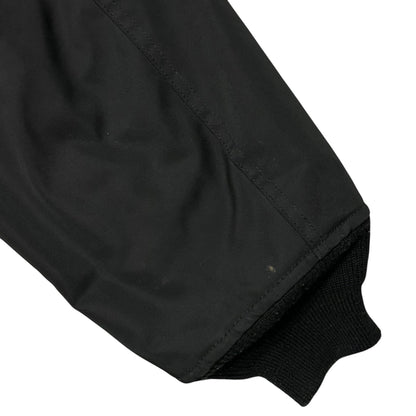 AVIREX Padded Oversized MA-1 Bomber Jacket Black Size L