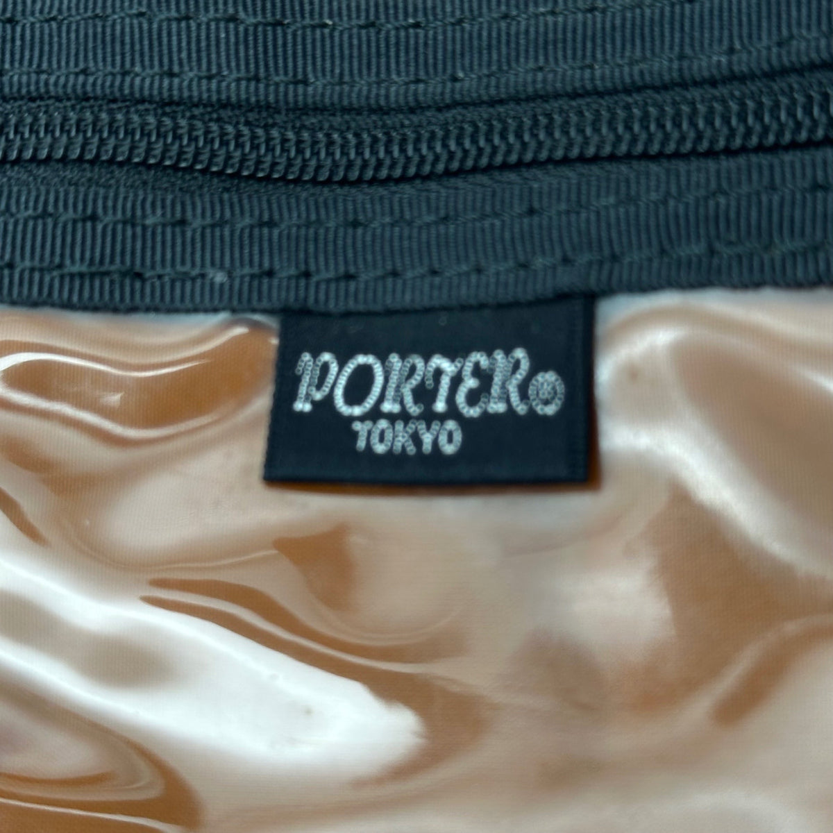 PORTER x GOODENOUGH 90s TANKER BOSTON BAG Nylon Black