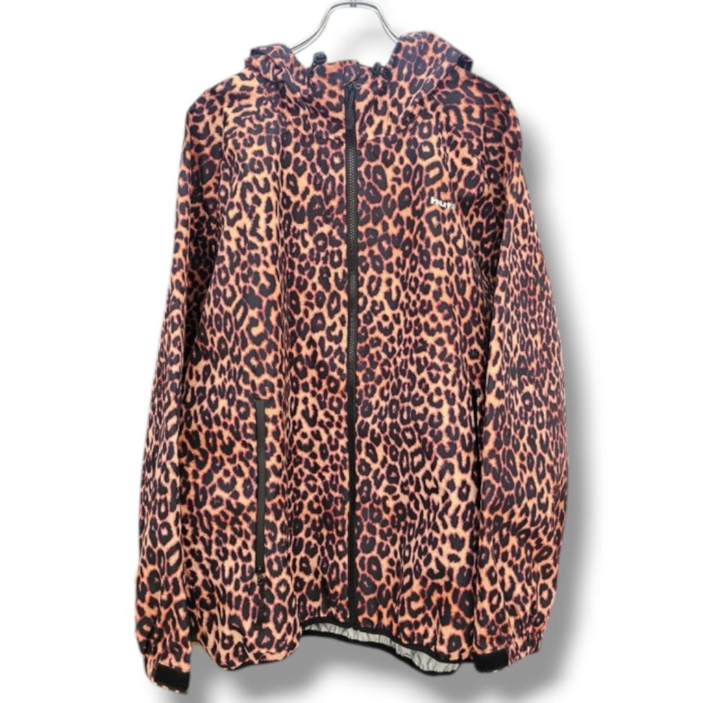 HUF Rainier Printed Shell Jacket Brown Size L